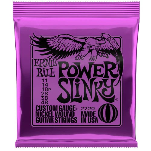 Ernie Ball 2220 Power Slinky Nickel Wound Set (11-48)