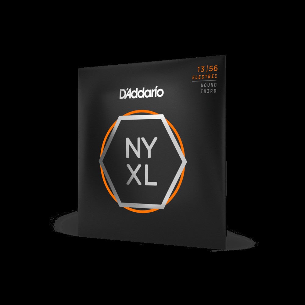 Daddario 13-56 Medium Wound 3rd Electric Guitar Strings NYXL1356W