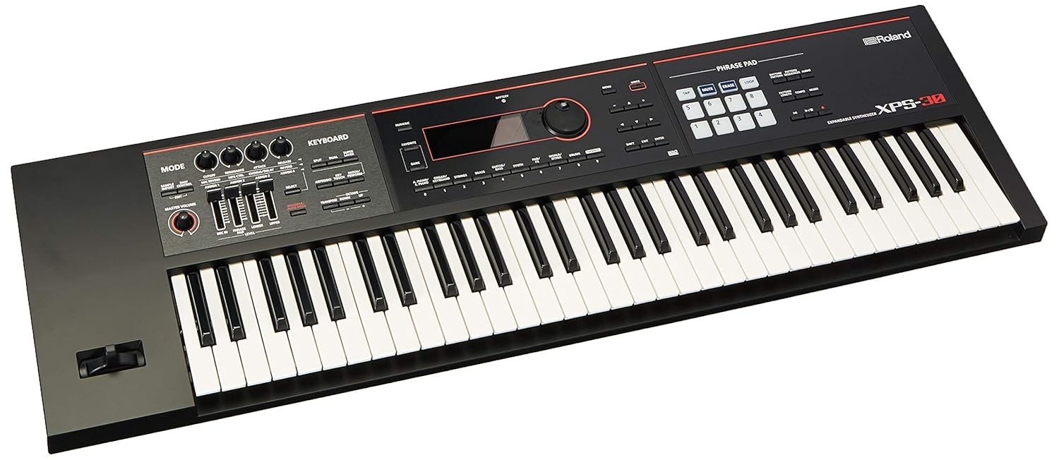 Roland Xps-30 Expandable Synthesizer Keyboard Instruments, 61 Keys, Black