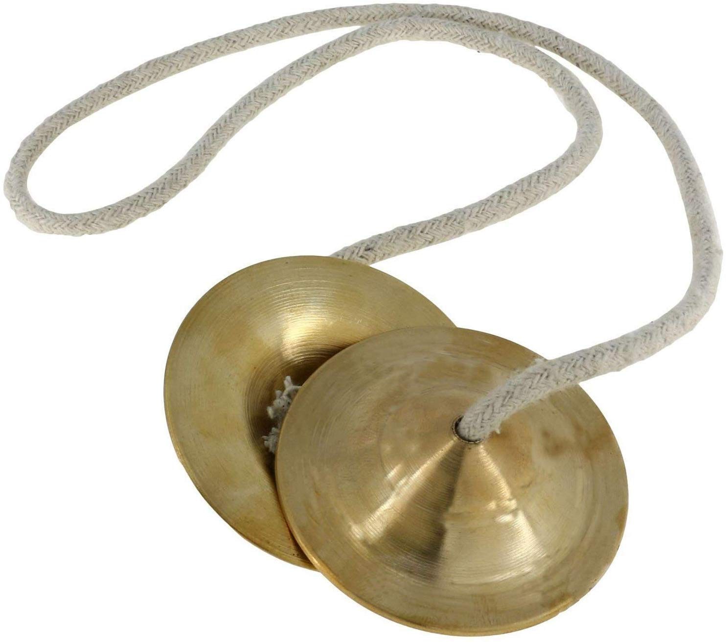 Handmade Percussion Instrument - Hand Cymbals Manjira Pair