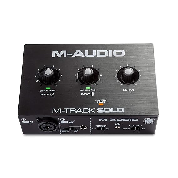 M-Audio M-Track Solo II USB Audio Interface