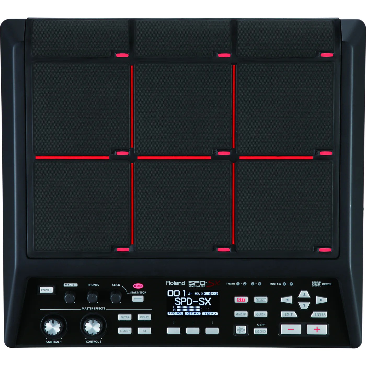 Roland SPDSX Sampling Pad with 18 Indian Percussion Kit